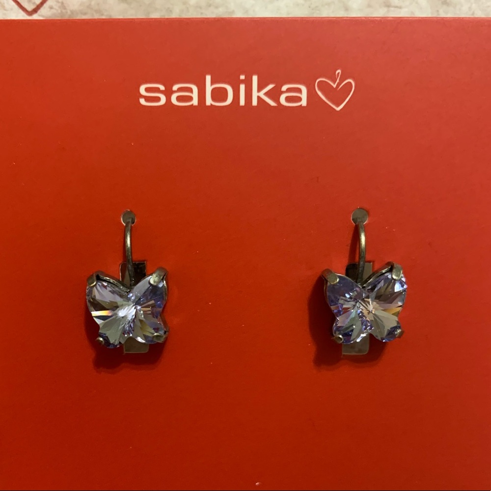 Sabika FLUIDITY BUTTERFLY DROP EARRINGS, NEW